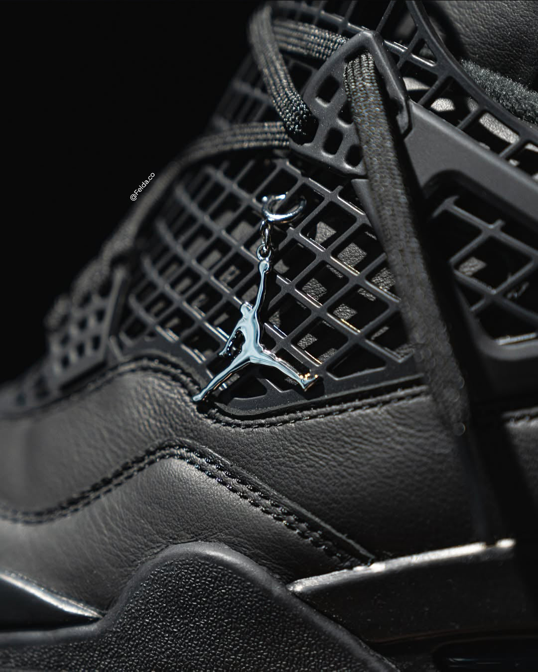 Nike Air Jordan Retro 4 NET Black