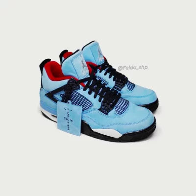 Nike Air Jordan 4 Retro Travis Scott Cactus Jack Blue