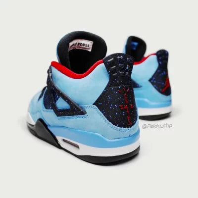 Nike Air Jordan 4 Retro Travis Scott Cactus Jack Blue
