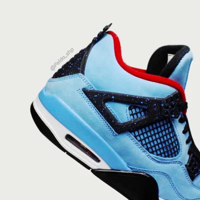Nike Air Jordan 4 Retro Travis Scott Cactus Jack Blue