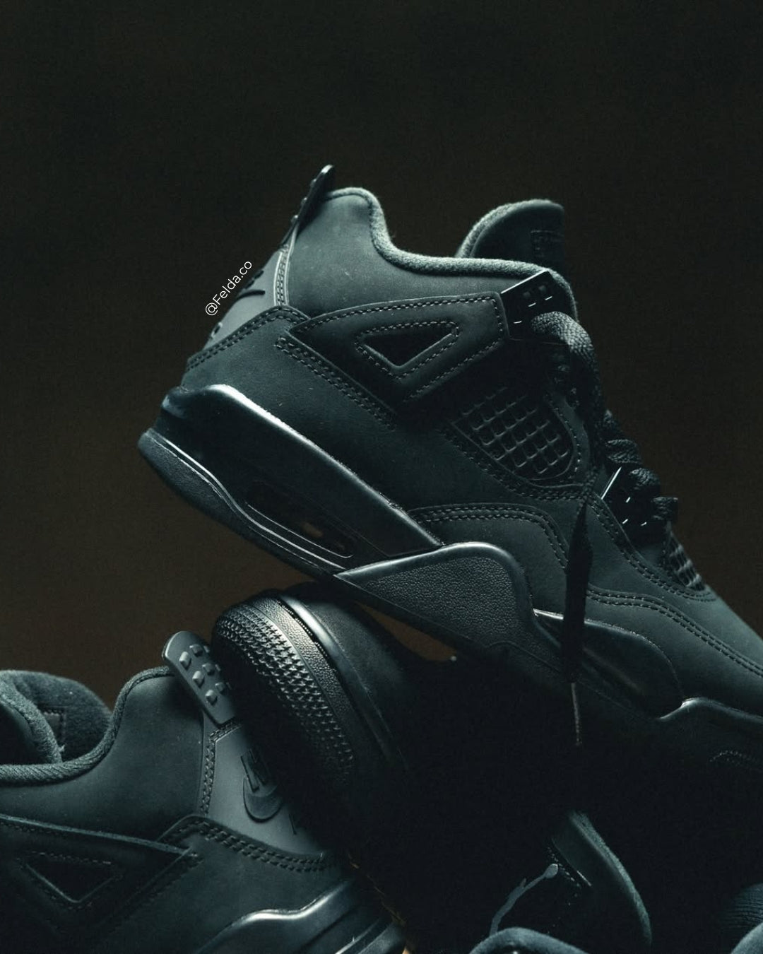 Nike Air Jordan Retro 4 Black Cat – FELDA