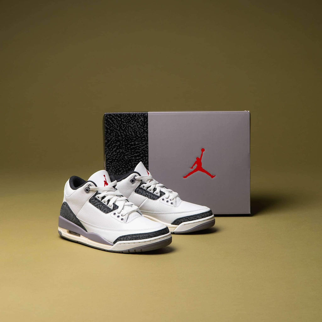 Nike Air Jordan Retro 3 Cement Grey