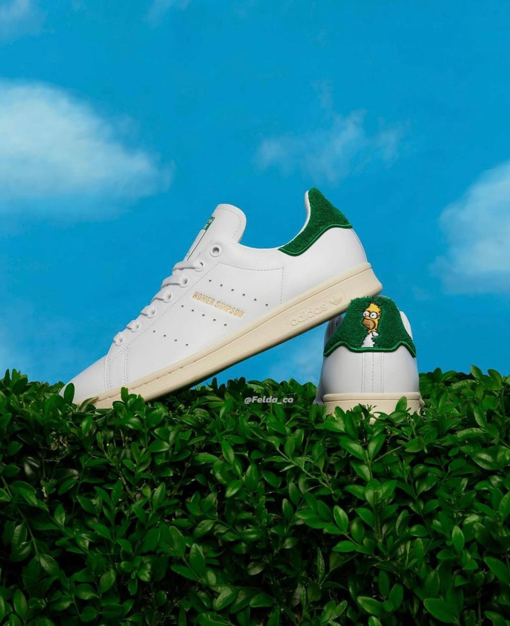Adidas Stan Smith x Homer Simpson