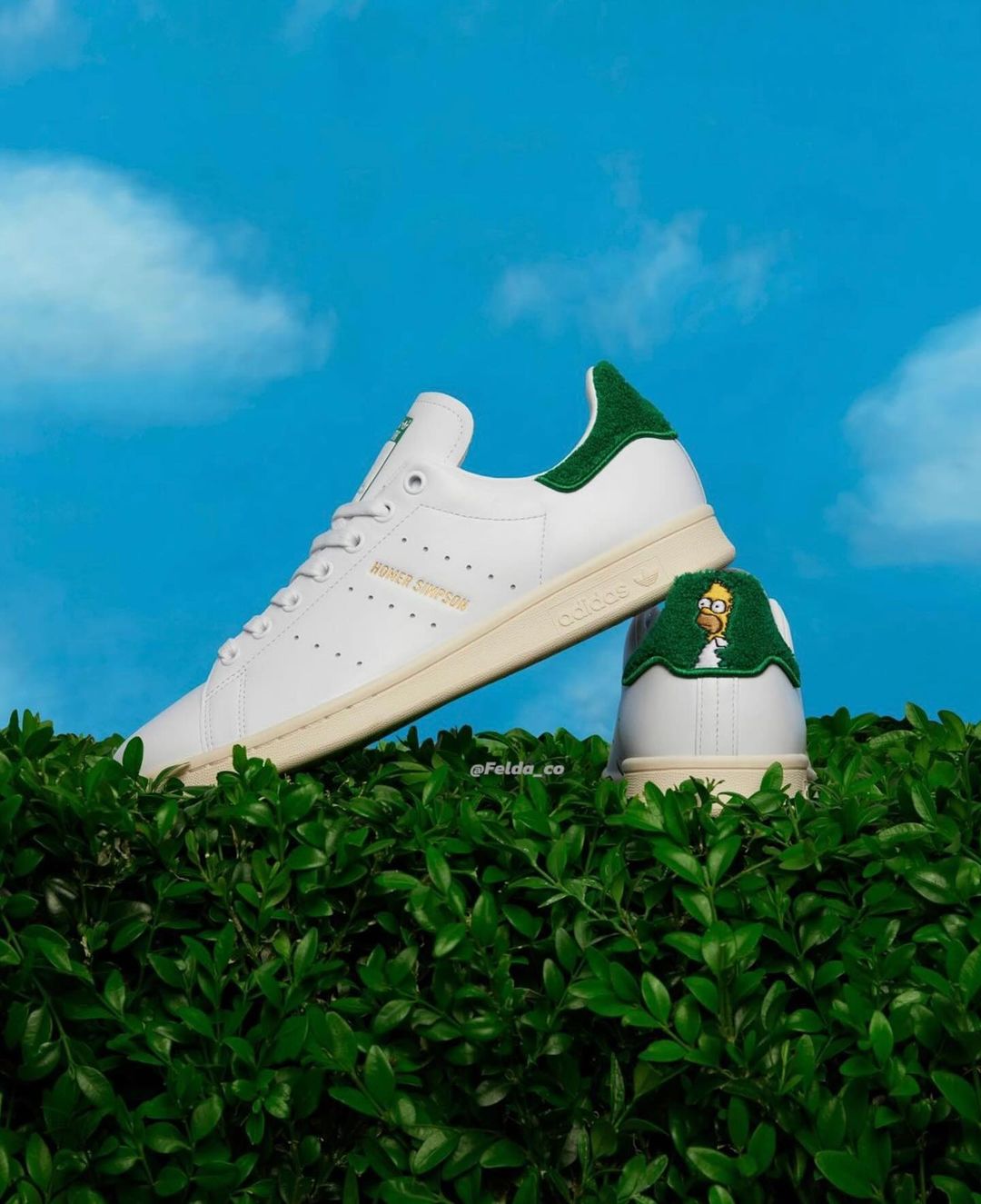 Adidas Stan Smith x Homer Simpson