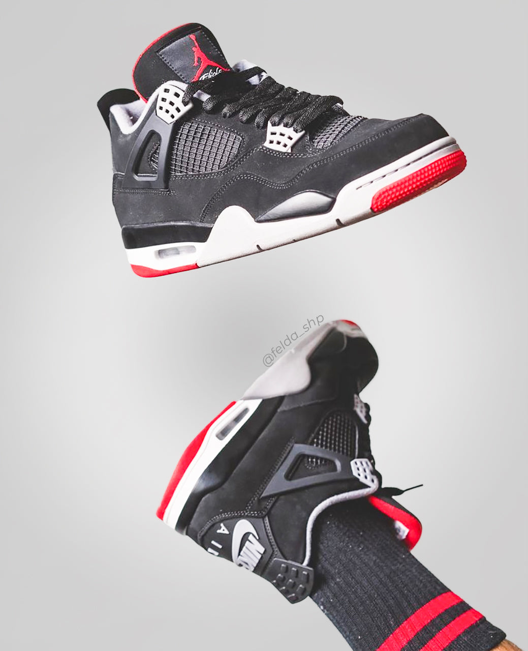 Nike Air Jordan Retro 4 Classic Black