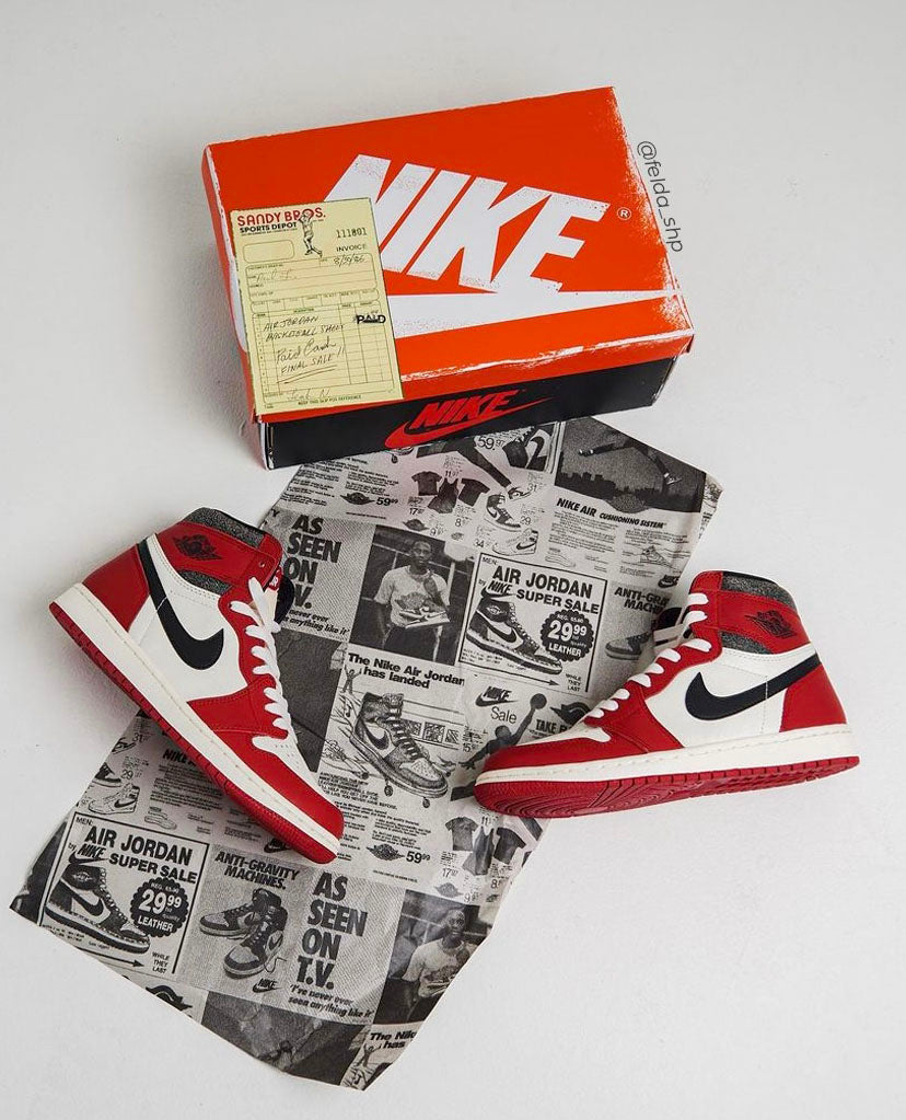 Nike Air Jordan Retro 1 High OG Lost And Found (Premium SIN caja oficial)