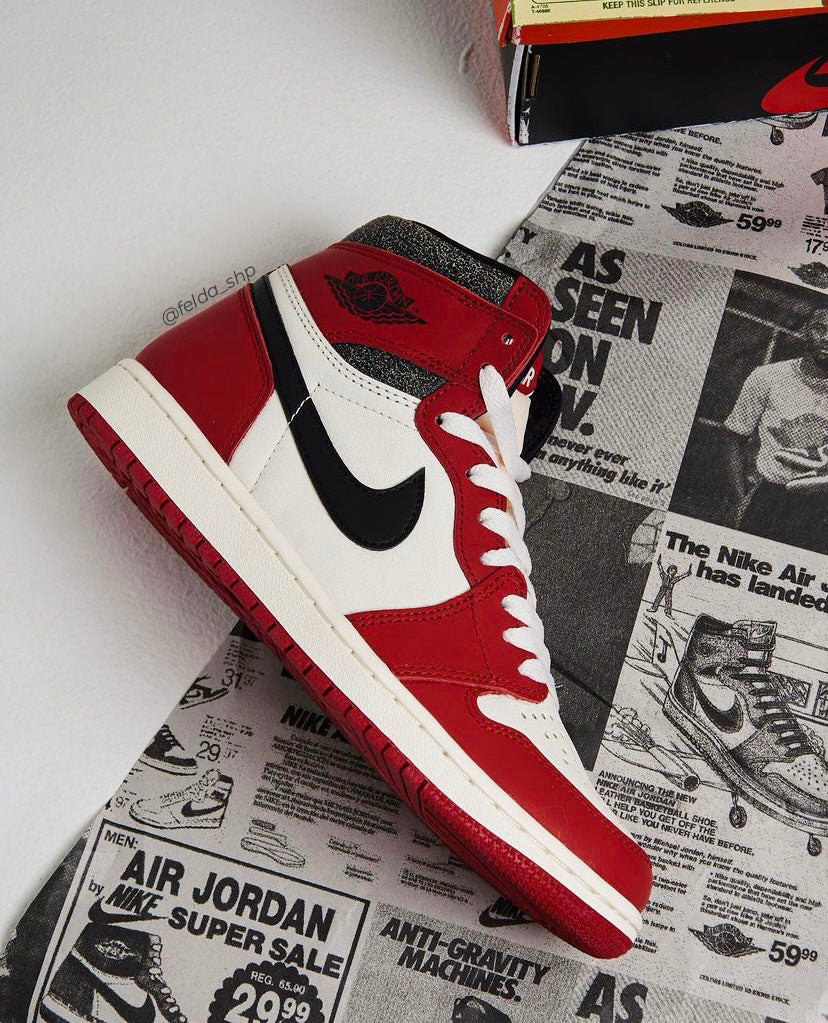 Nike Air Jordan Retro 1 High OG Lost And Found (Premium SIN caja oficial)