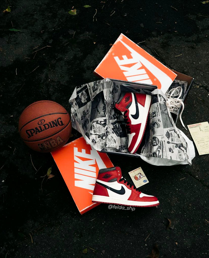 Nike Air Jordan Retro 1 High OG Lost And Found (Premium SIN caja oficial)