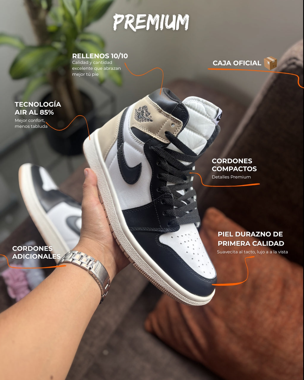 Nike Air Jordan 1 Retro High OG Latte