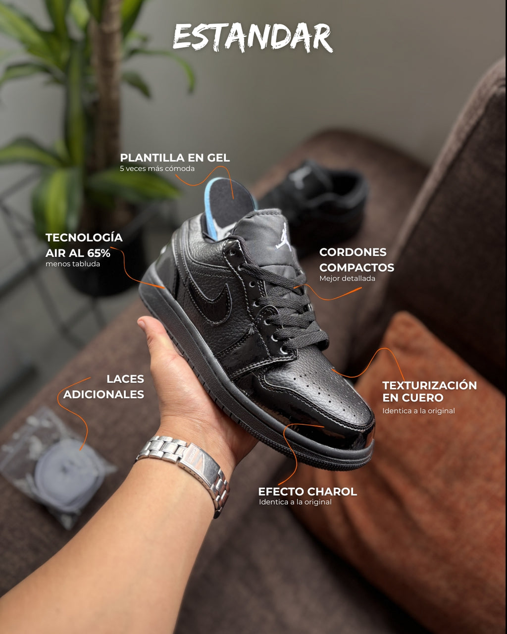 Nike Air Jordan Retro 1 Low SE Black