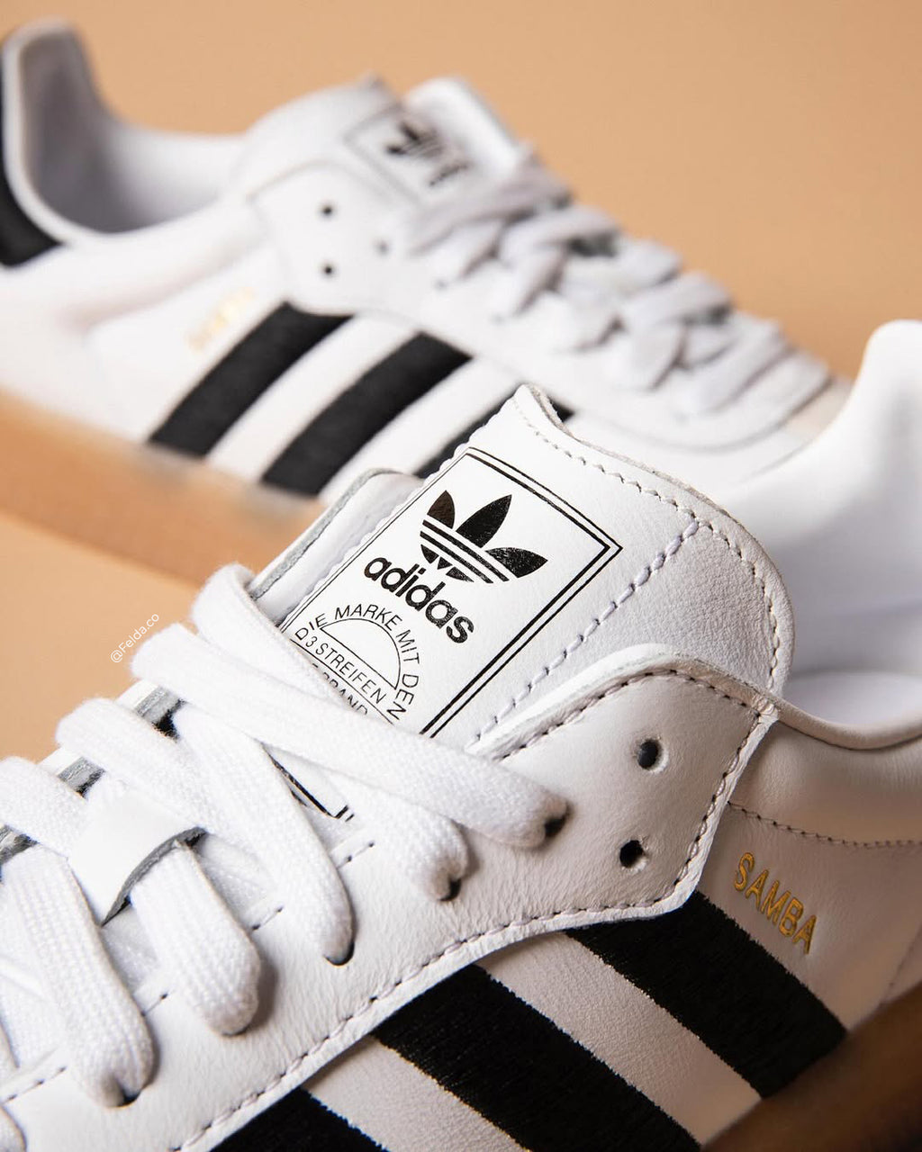Adidas Sambae White Black Gum
