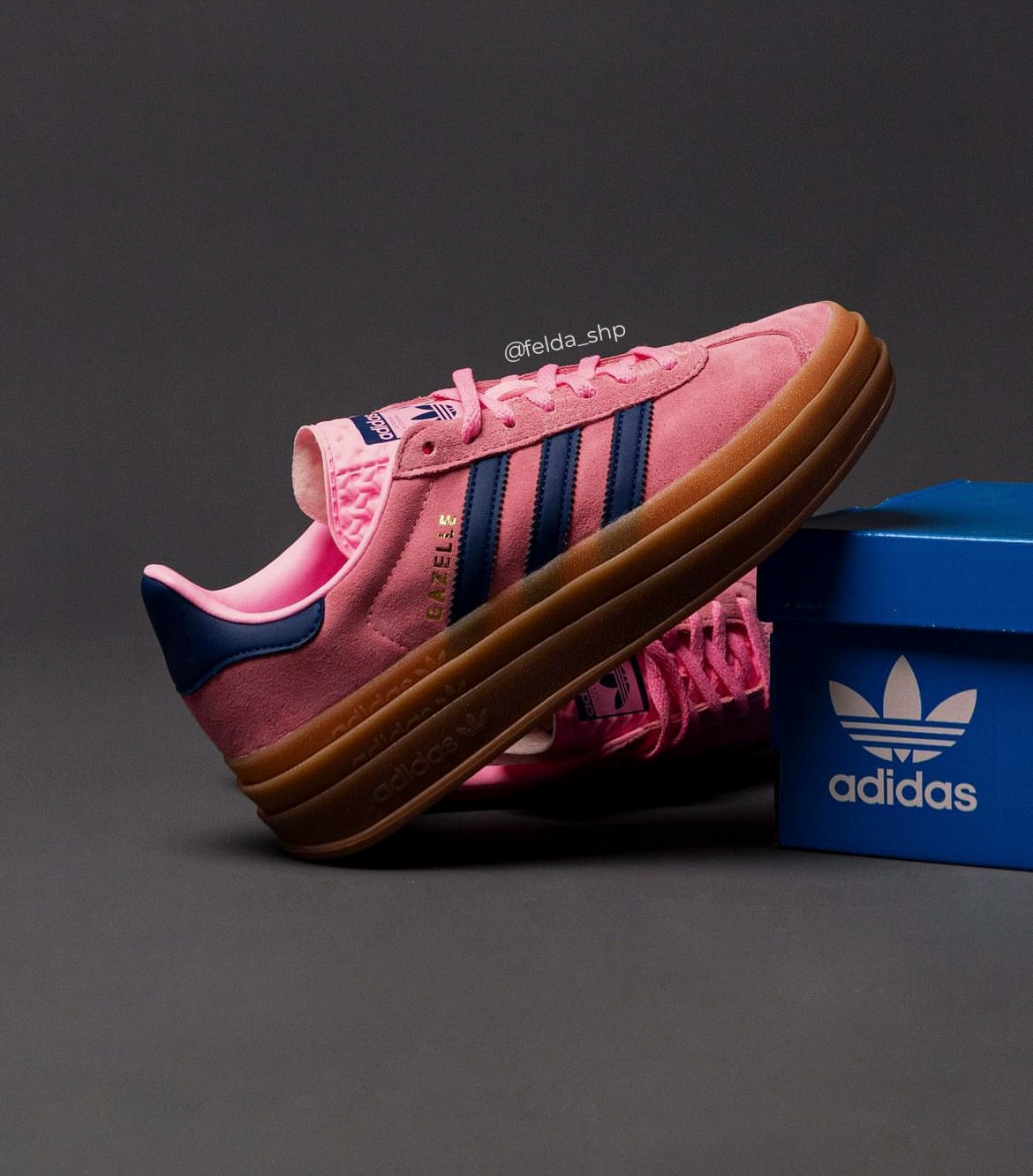 Adidas Gazelle Bold Pink Glow
