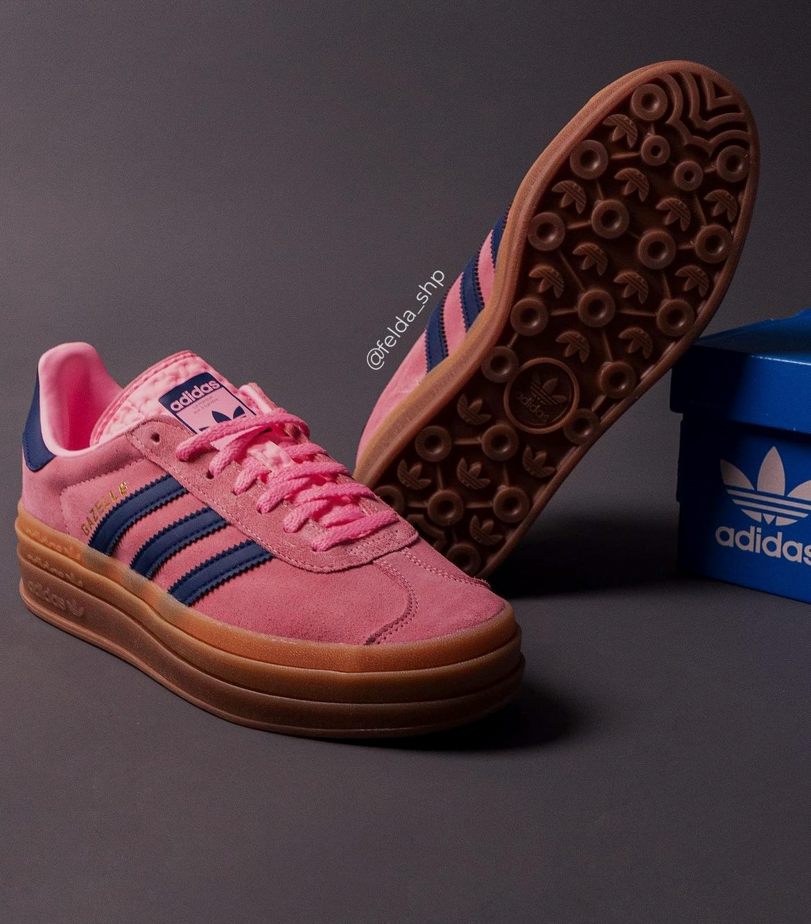 Adidas Gazelle Bold Pink Glow