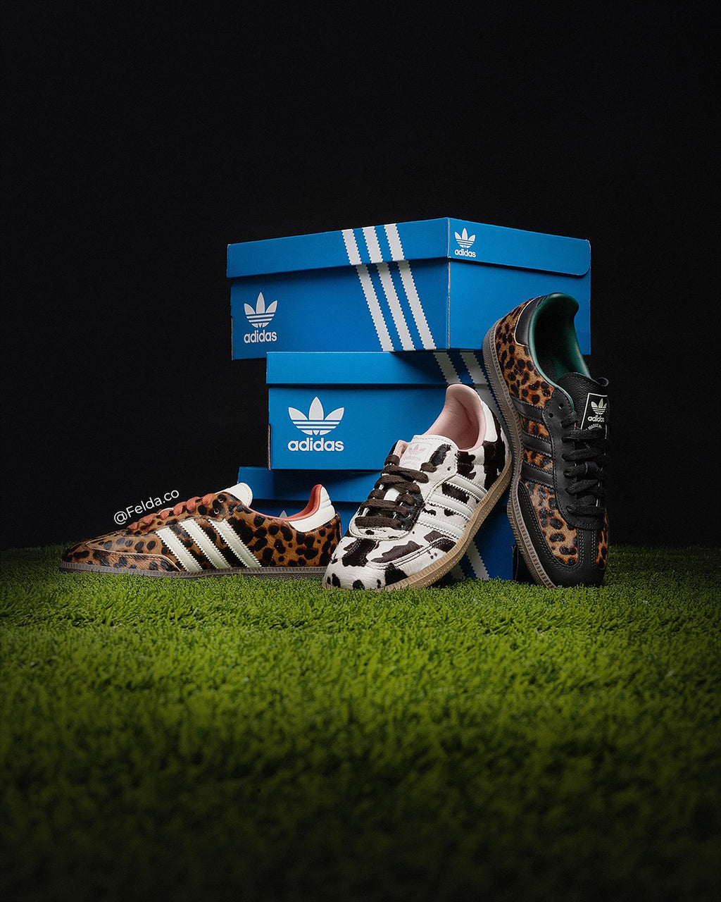 Adidas Samba OG Vaca/Leopardo