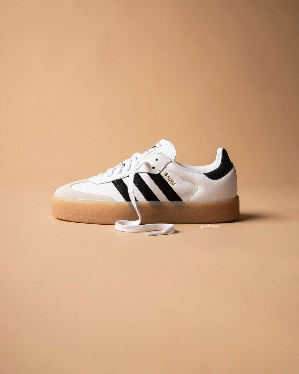 Adidas Sambae White Black Gum