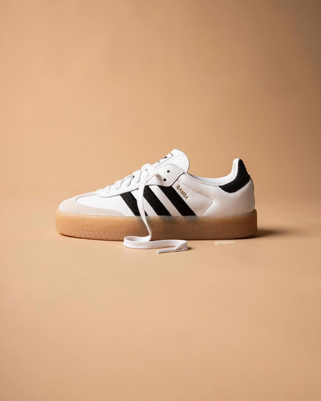 Adidas Sambae White Black Gum