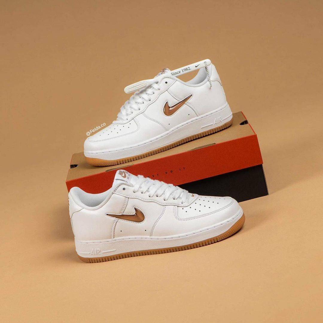 Nike Air Force 1 Low Retro White/Gum Med Brown
