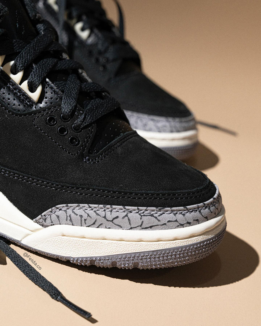 Nike Air Jordan Retro 3 Off Noir