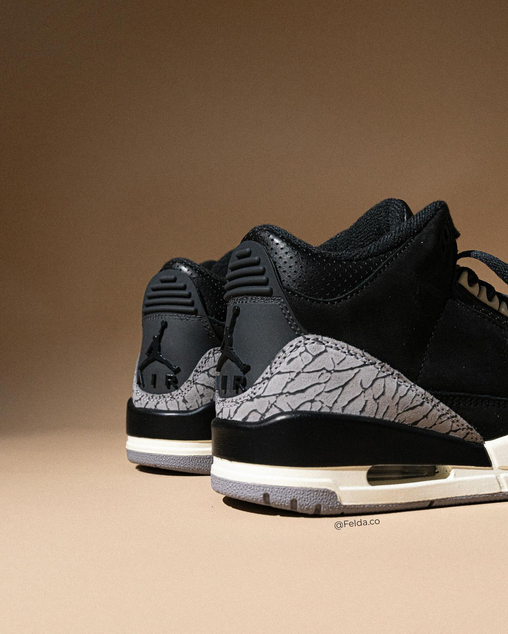 Nike Air Jordan Retro 3 Off Noir