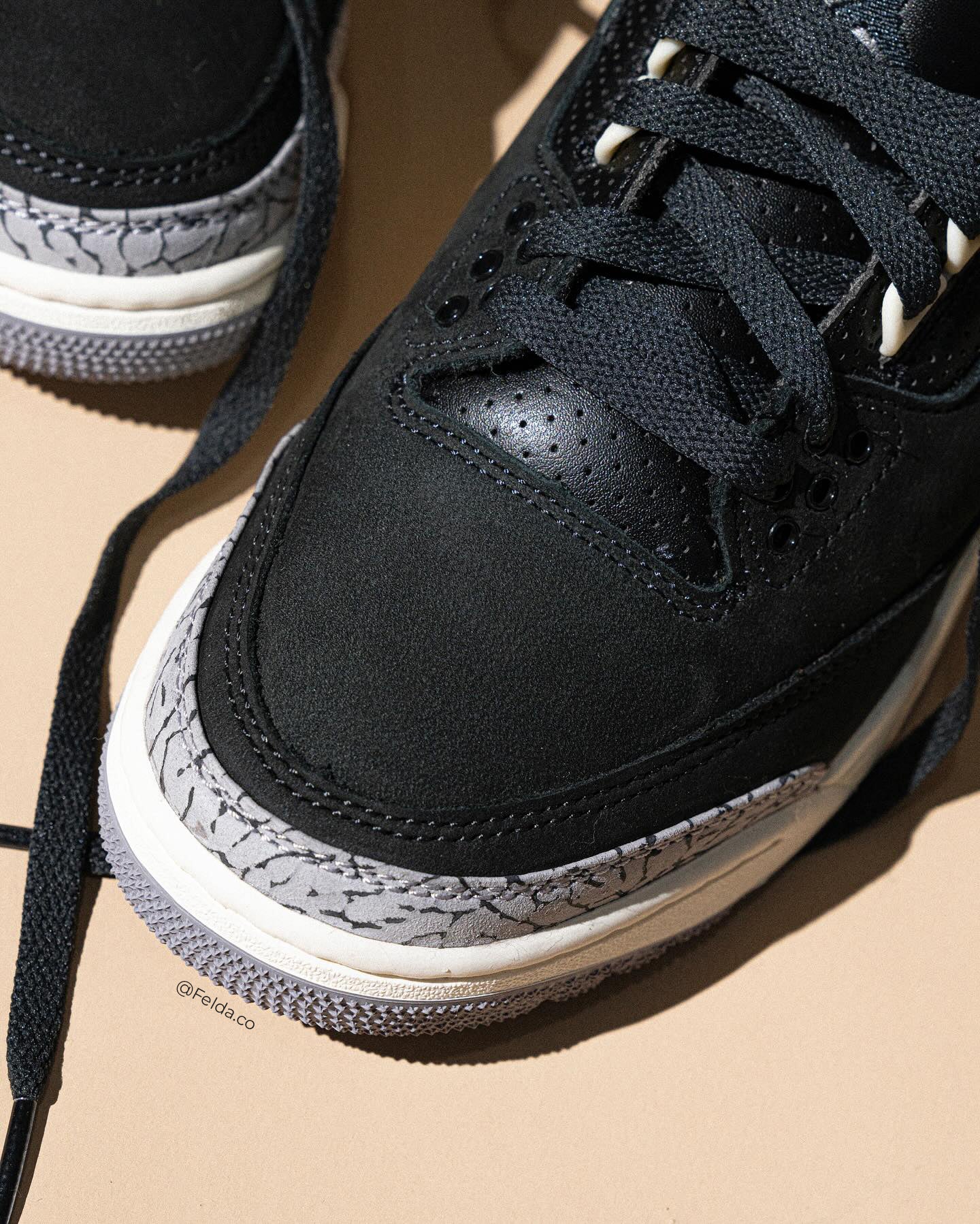 Nike Air Jordan Retro 3 Off Noir