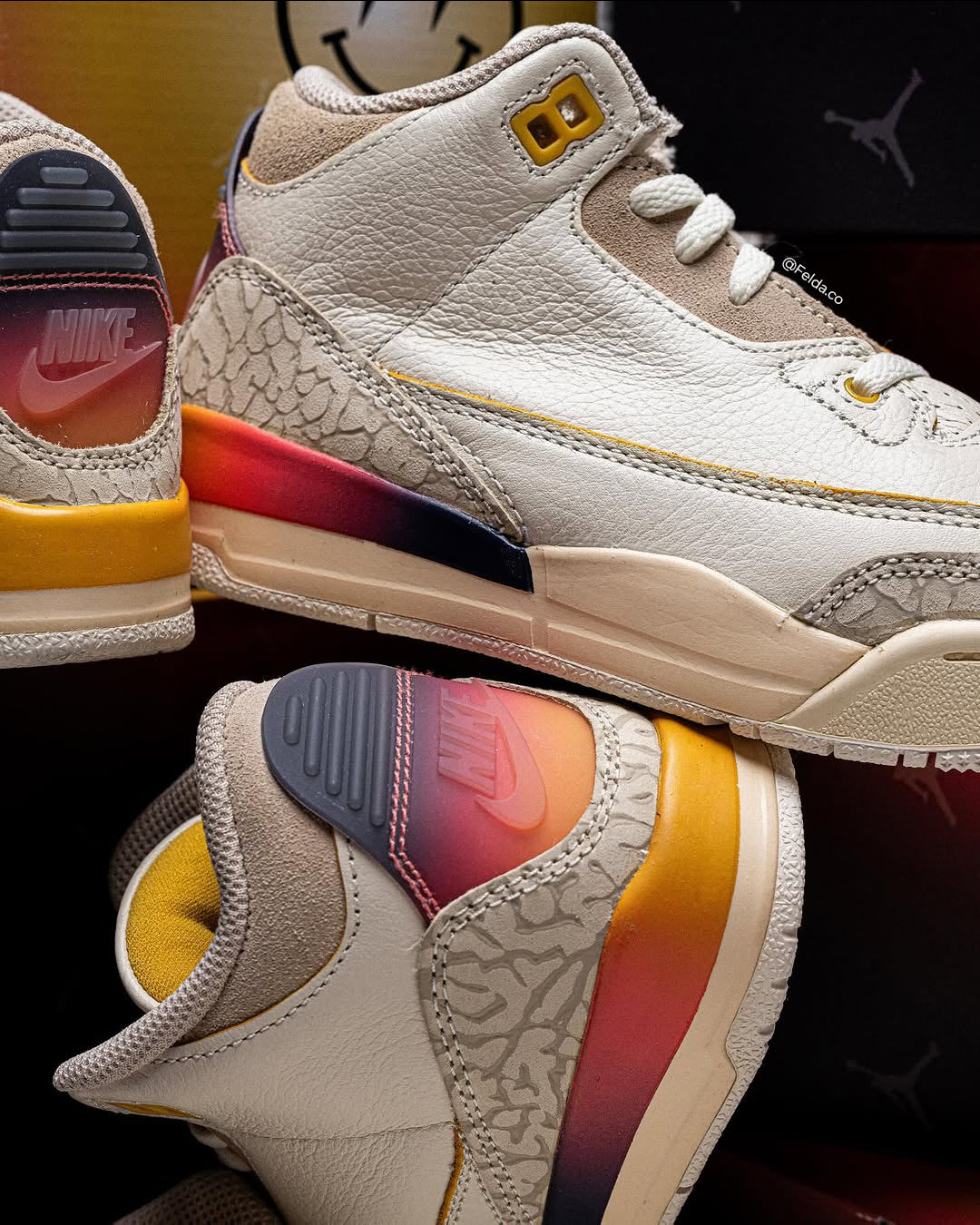 Nike Air Jordan Retro 3 Sunset x J Balvin