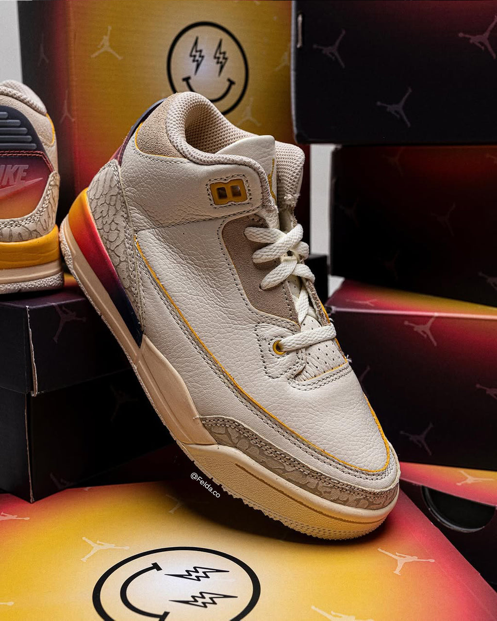 Nike Air Jordan Retro 3 Sunset x J Balvin