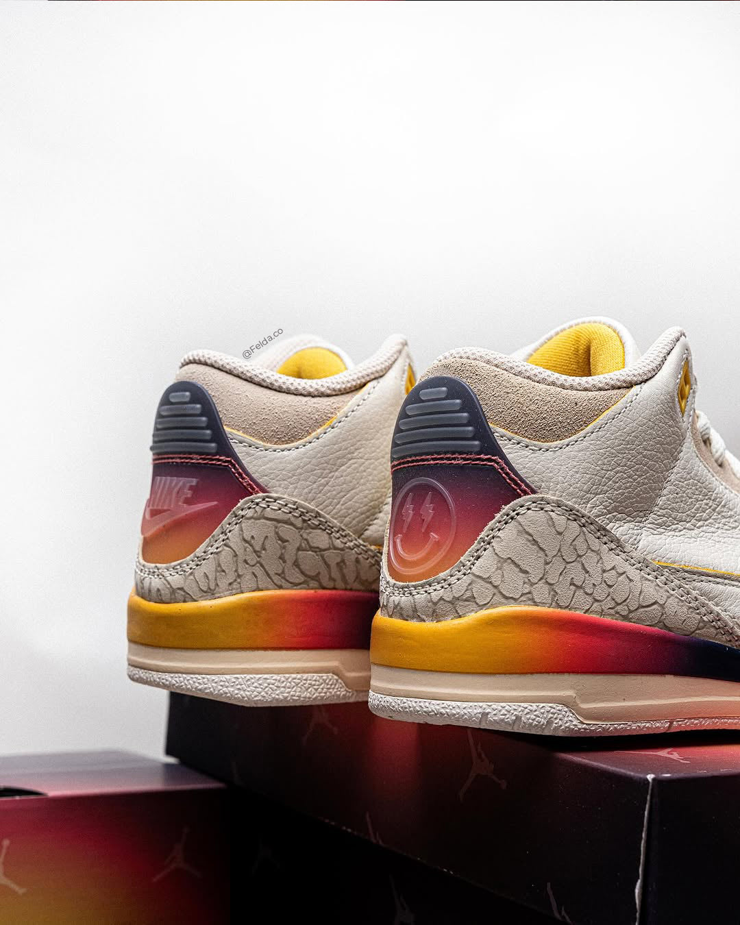 Nike Air Jordan Retro 3 Sunset x J Balvin