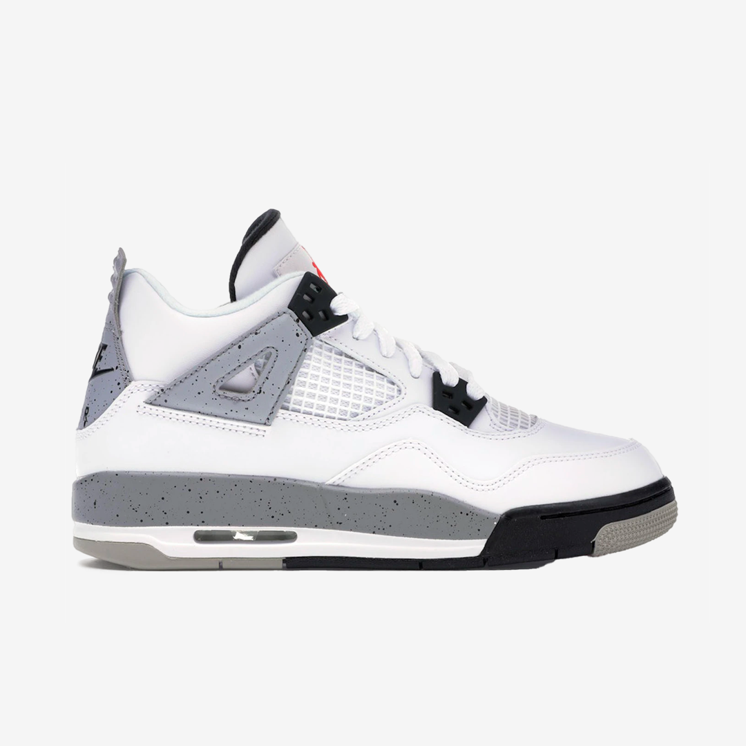 Air Jordan Retro 4 White Cement