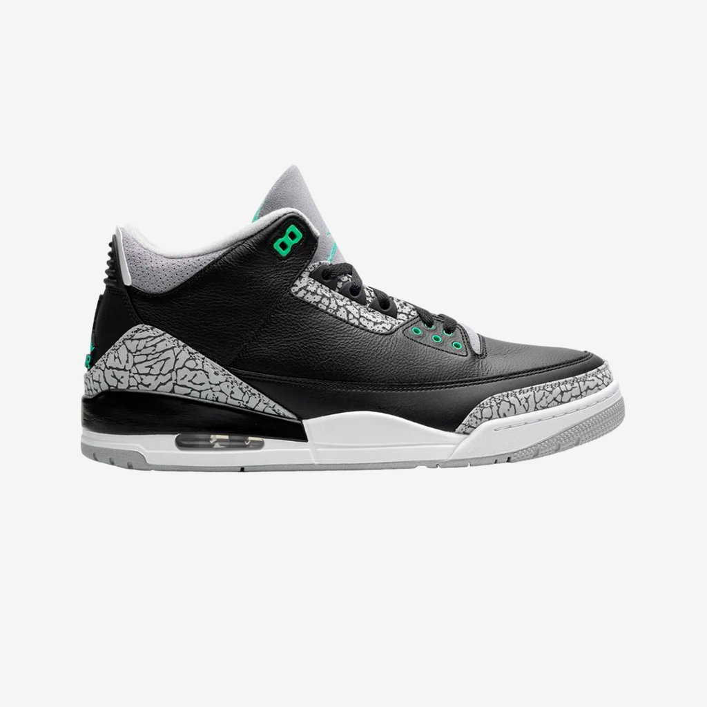 Nike Air Jordan Retro 3 Green Glow