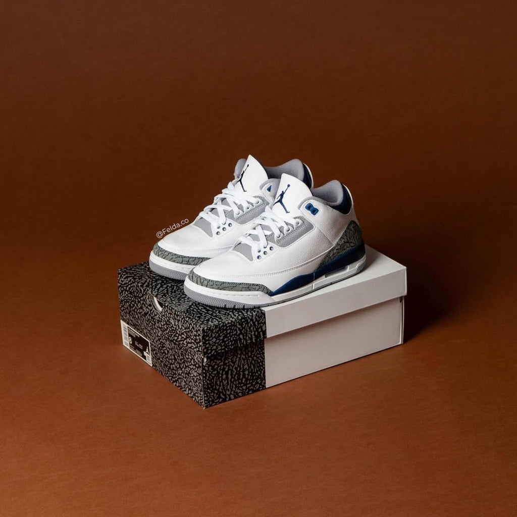 Nike Air Jordan Retro 3 Midnight Navy
