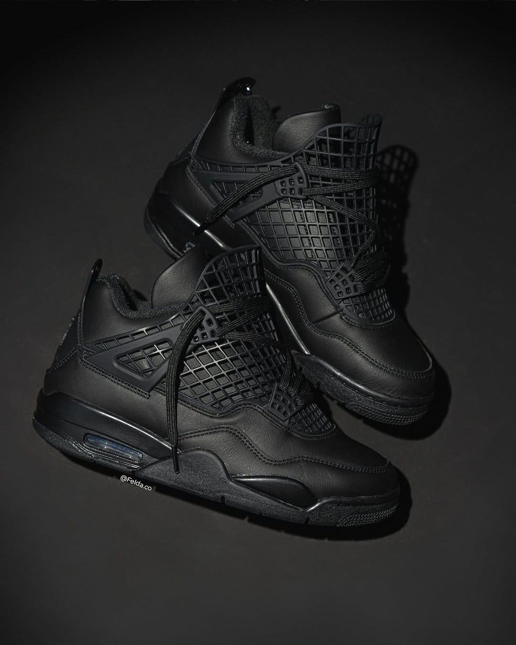Nike Air Jordan Retro 4 NET Black
