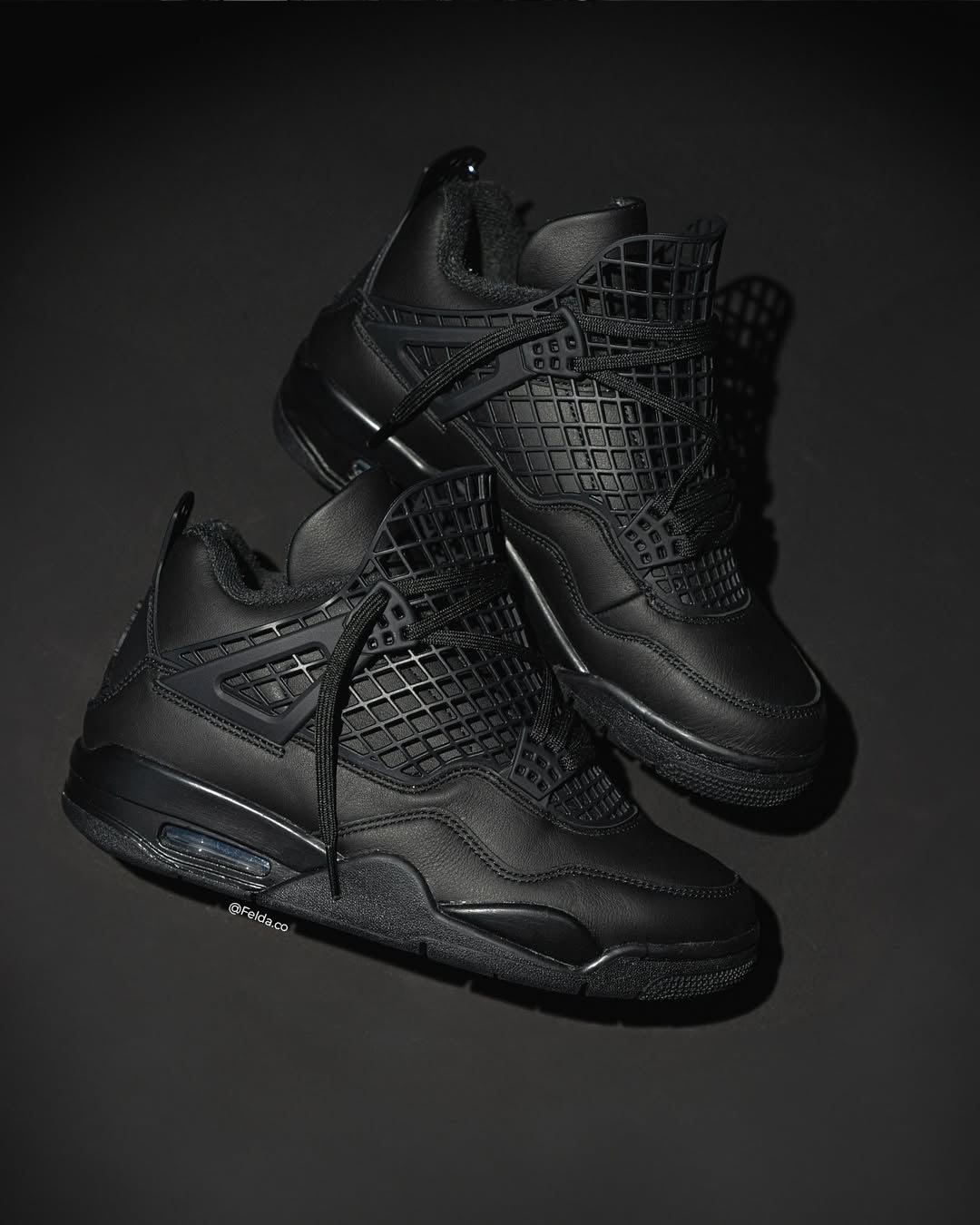 Nike Air Jordan Retro 4 NET Black
