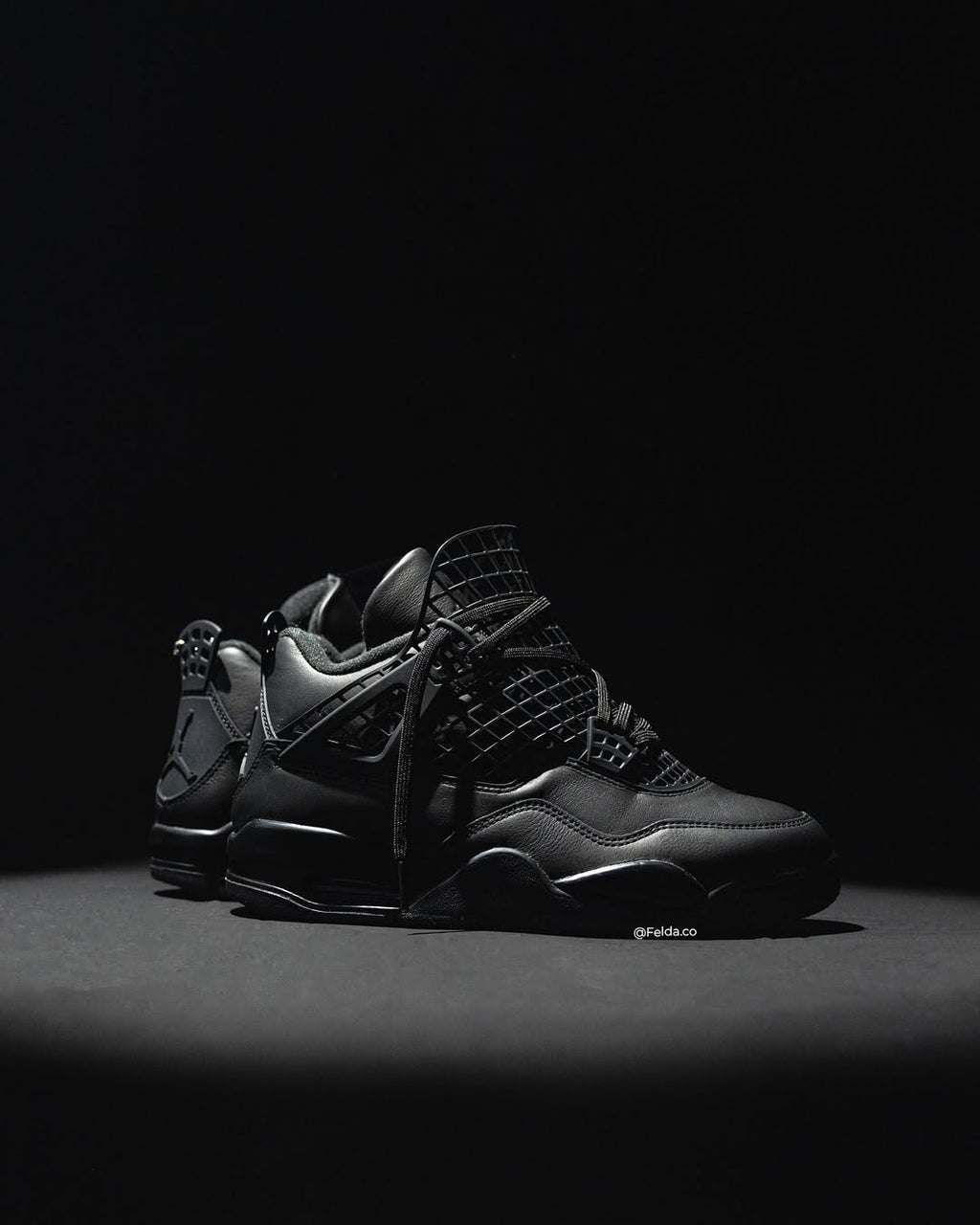 Nike Air Jordan Retro 4 NET Black