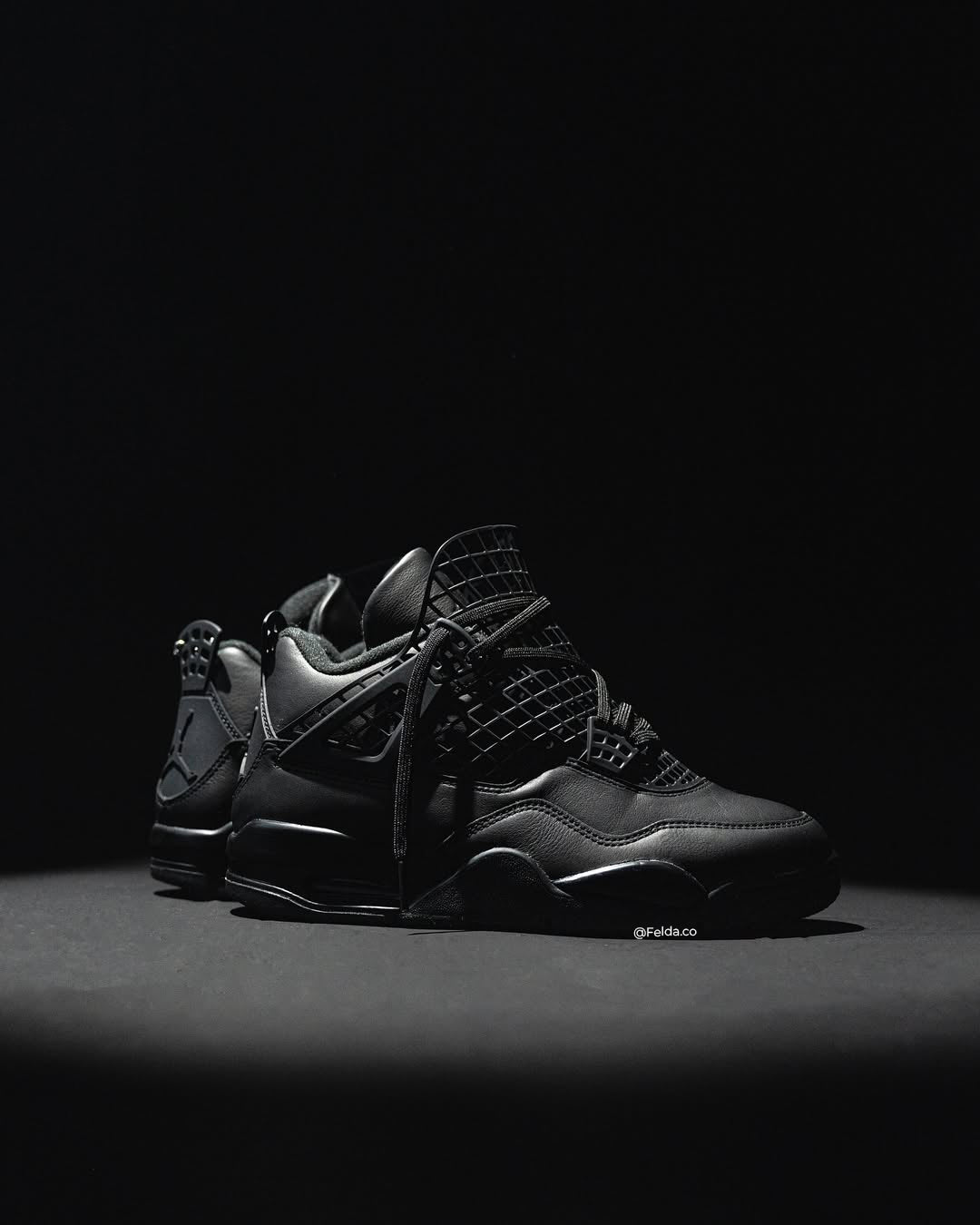 Nike Air Jordan Retro 4 NET Black
