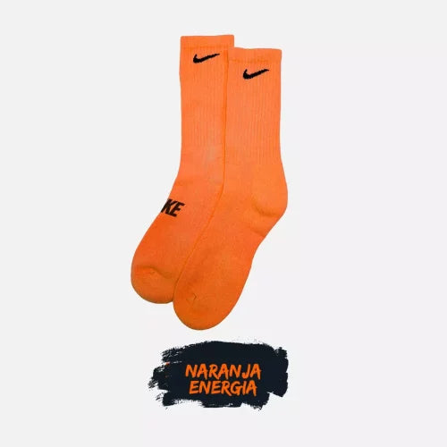 Medias largas Nike Energy orange | Unisex
