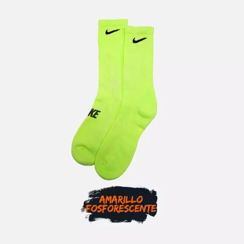 Medias largas Nike Amarillo fluorescente | Unisex