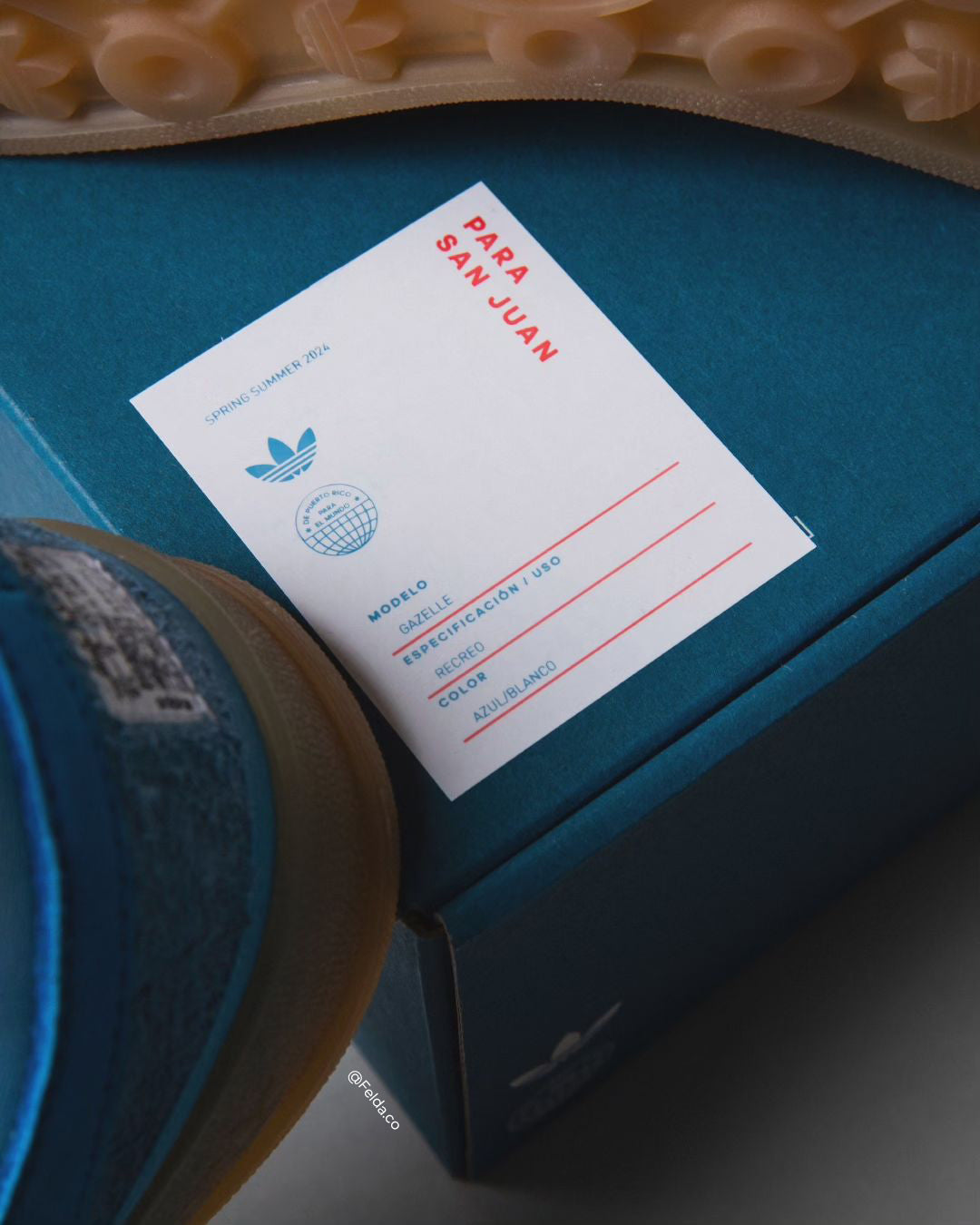 Adidas Gazelle Indoor San Juan x Bad Bunny