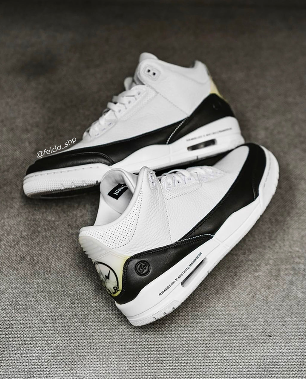Nike Air Jordan Retro 3 x Fragment