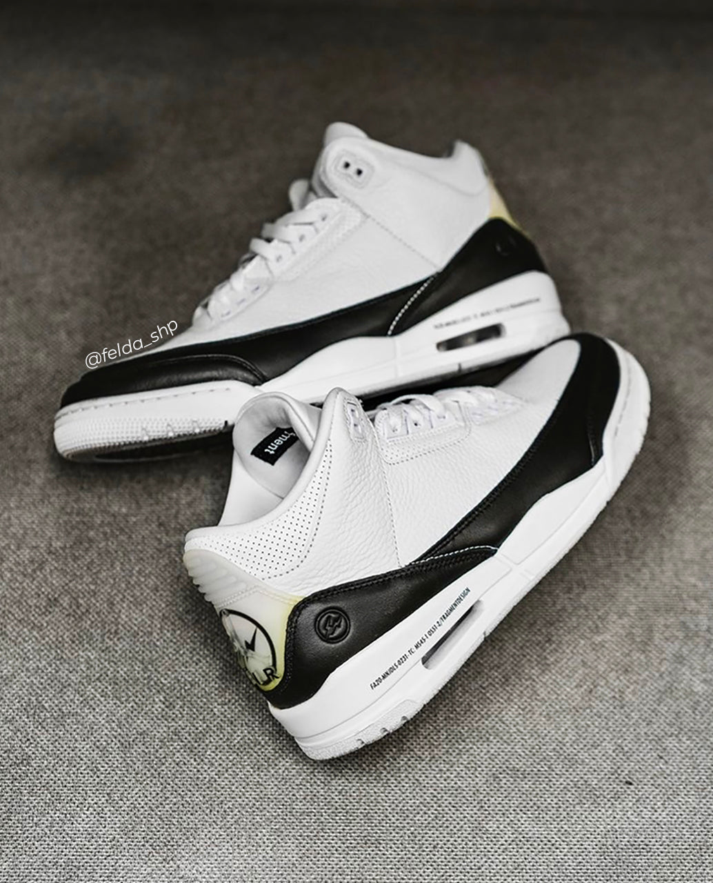 Nike Air Jordan Retro 3 x Fragment