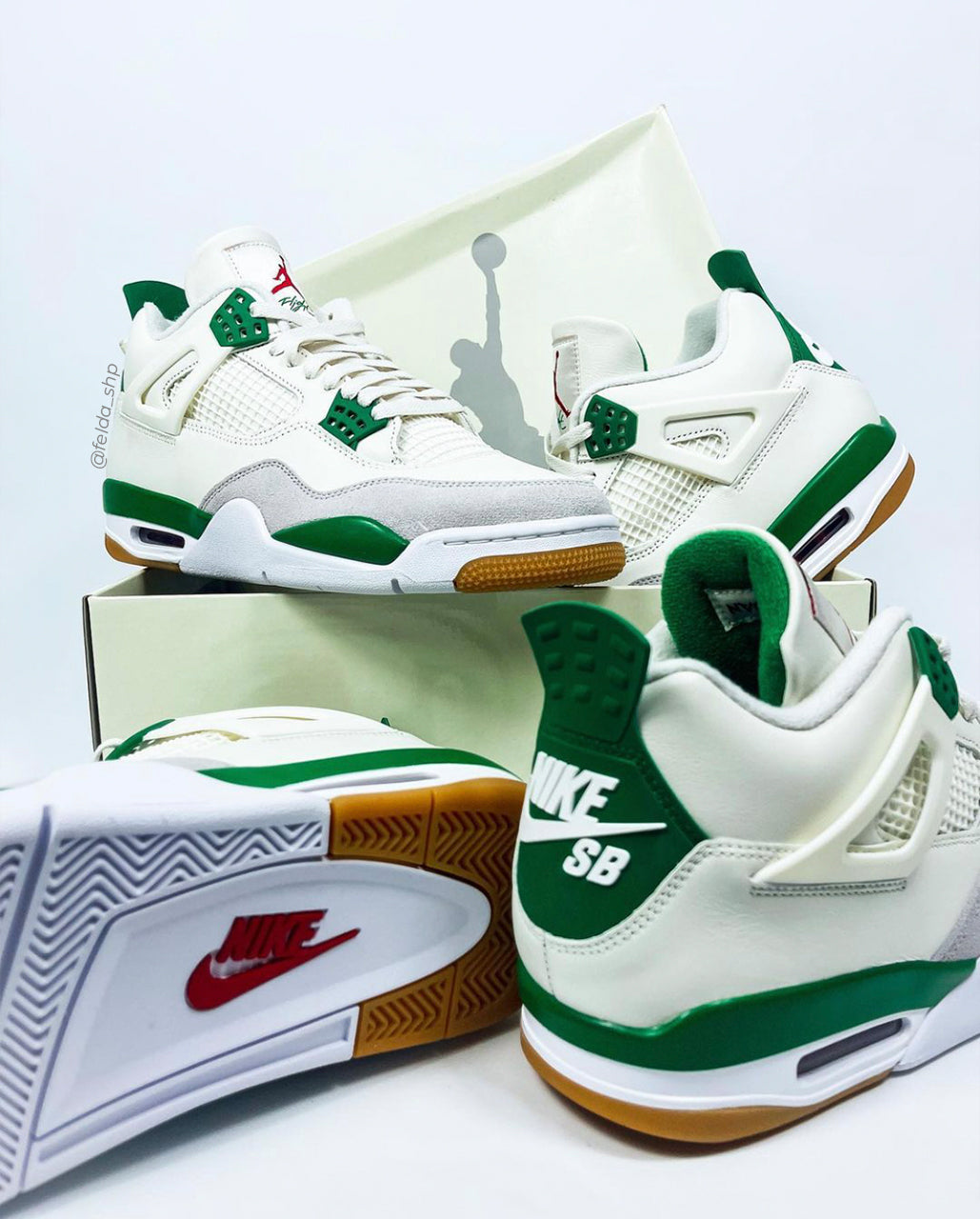 Nike Air Jordan Retro 4 SB Pine Green