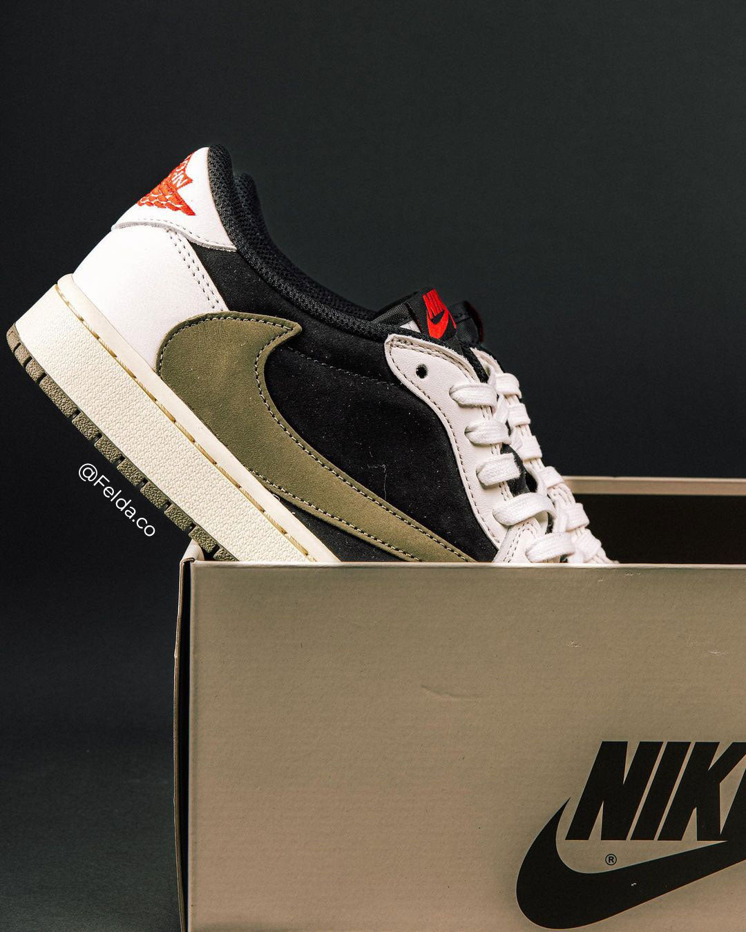 Nike Jordan 1 Retro Low OG SP Travis Scott Olive