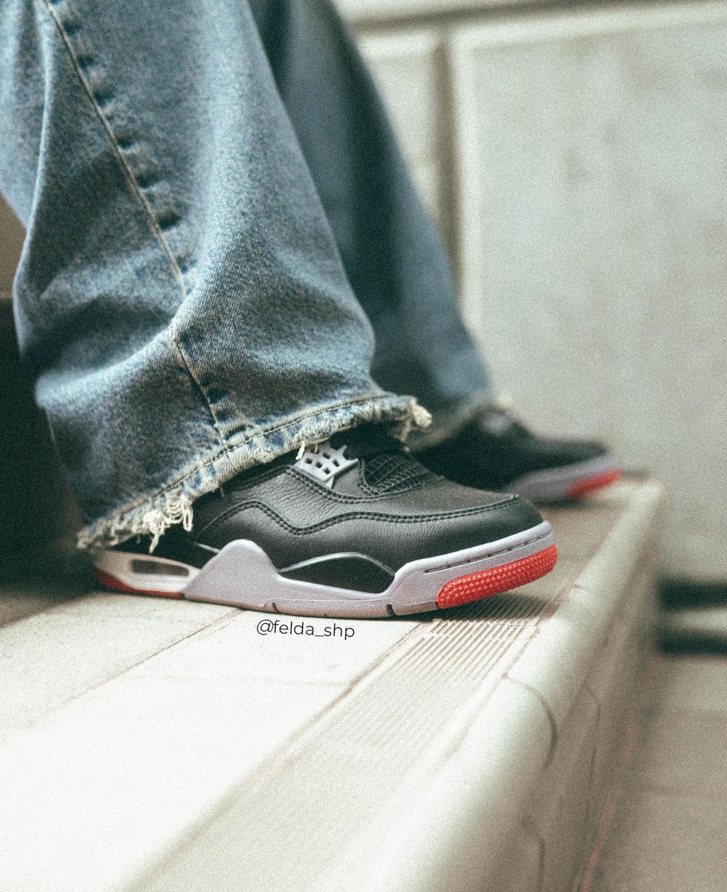 Nike Air Jordan 4 Bred Reimagined