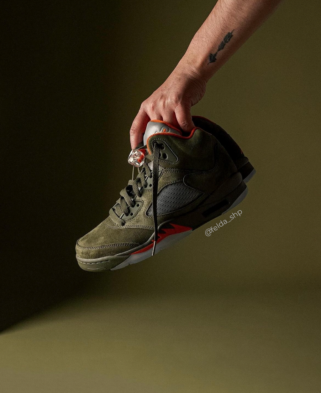 Nike Air Jordan 5 Retro Olive