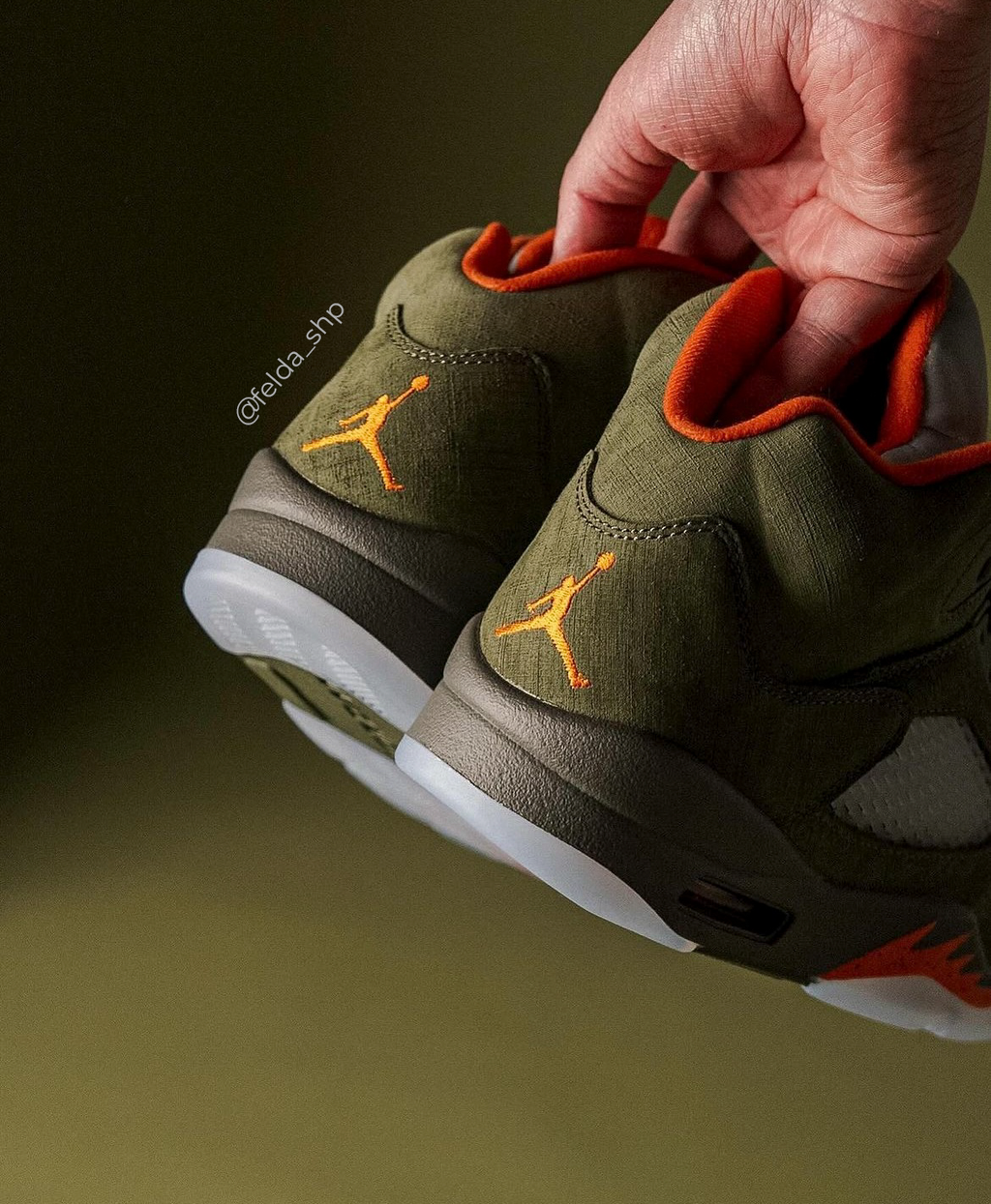 Nike Air Jordan 5 Retro Olive