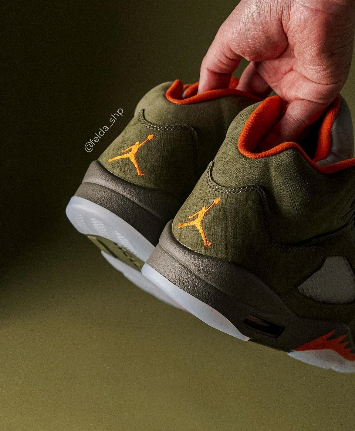 Nike Air Jordan 5 Retro Olive