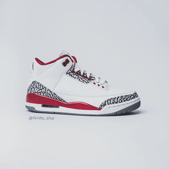 Nike Air Jordan Retro 3 Cardinal Red