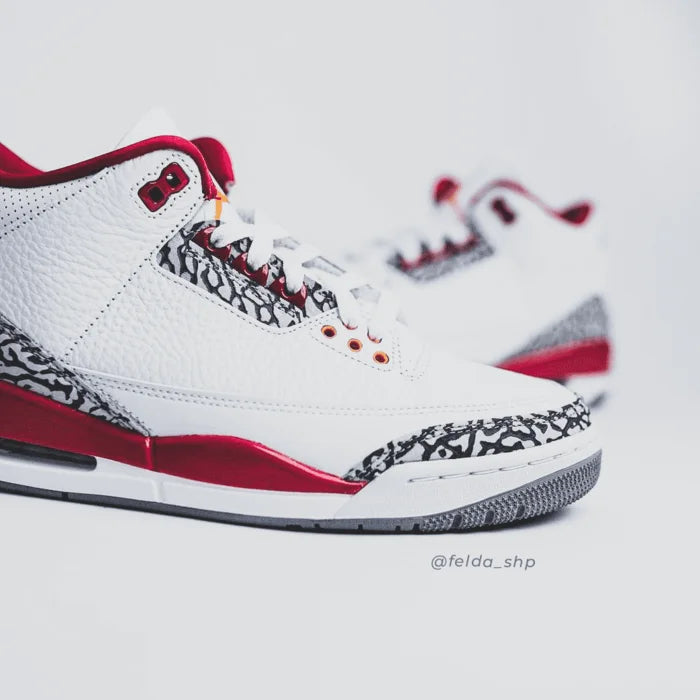 Nike Air Jordan Retro 3 Cardinal Red