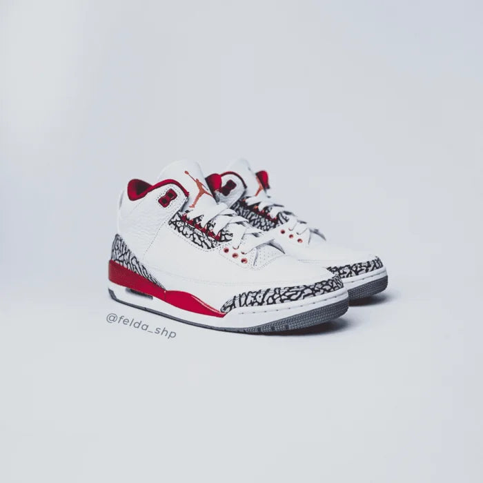 Nike Air Jordan Retro 3 Cardinal Red