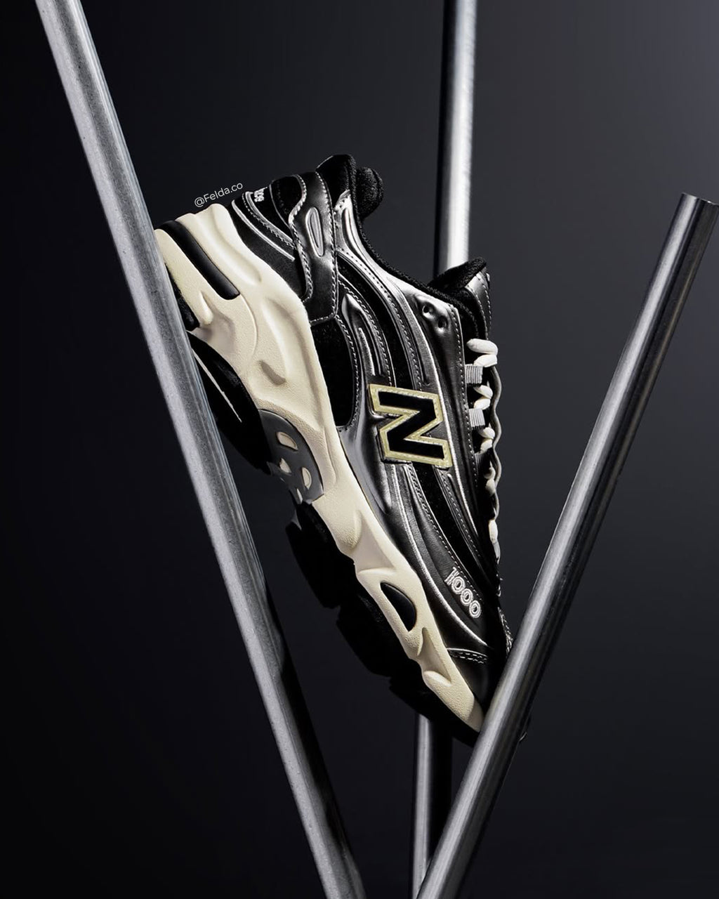 New Balance 1000 Silver Black