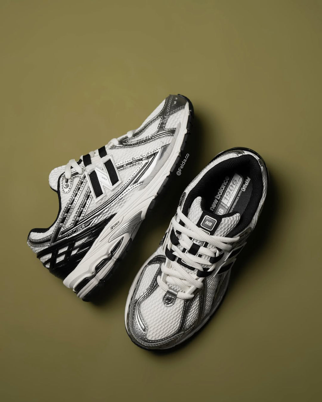 New Balance Tenis M1906 Metallic Silver